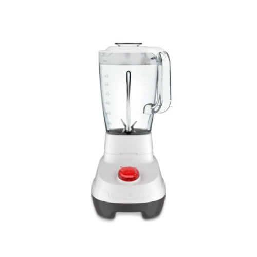 MOULINEX Blender 700 Watts, 2 Speeds, 2Lit, White MOULINEX Blender 700 Watts, 2 Speeds, 2Lit, White