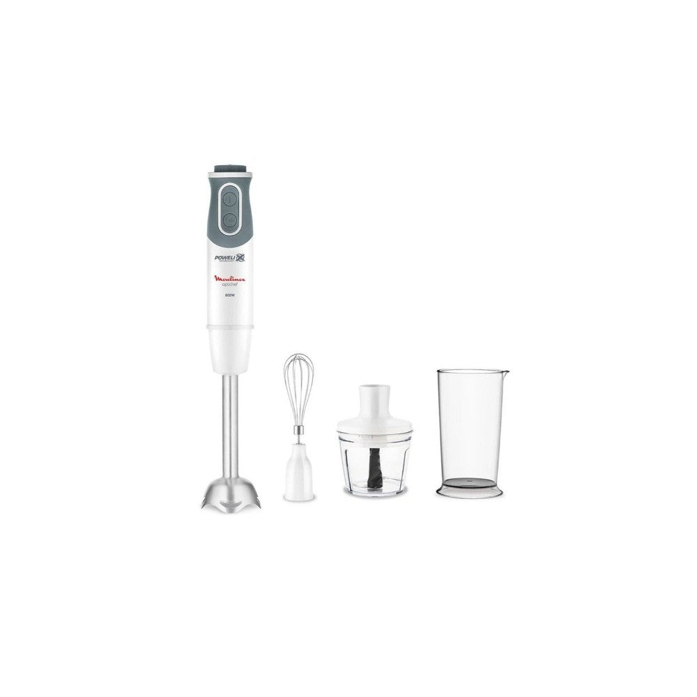 Moulinex Hand Blender, 10Speeds, 800Watts, White