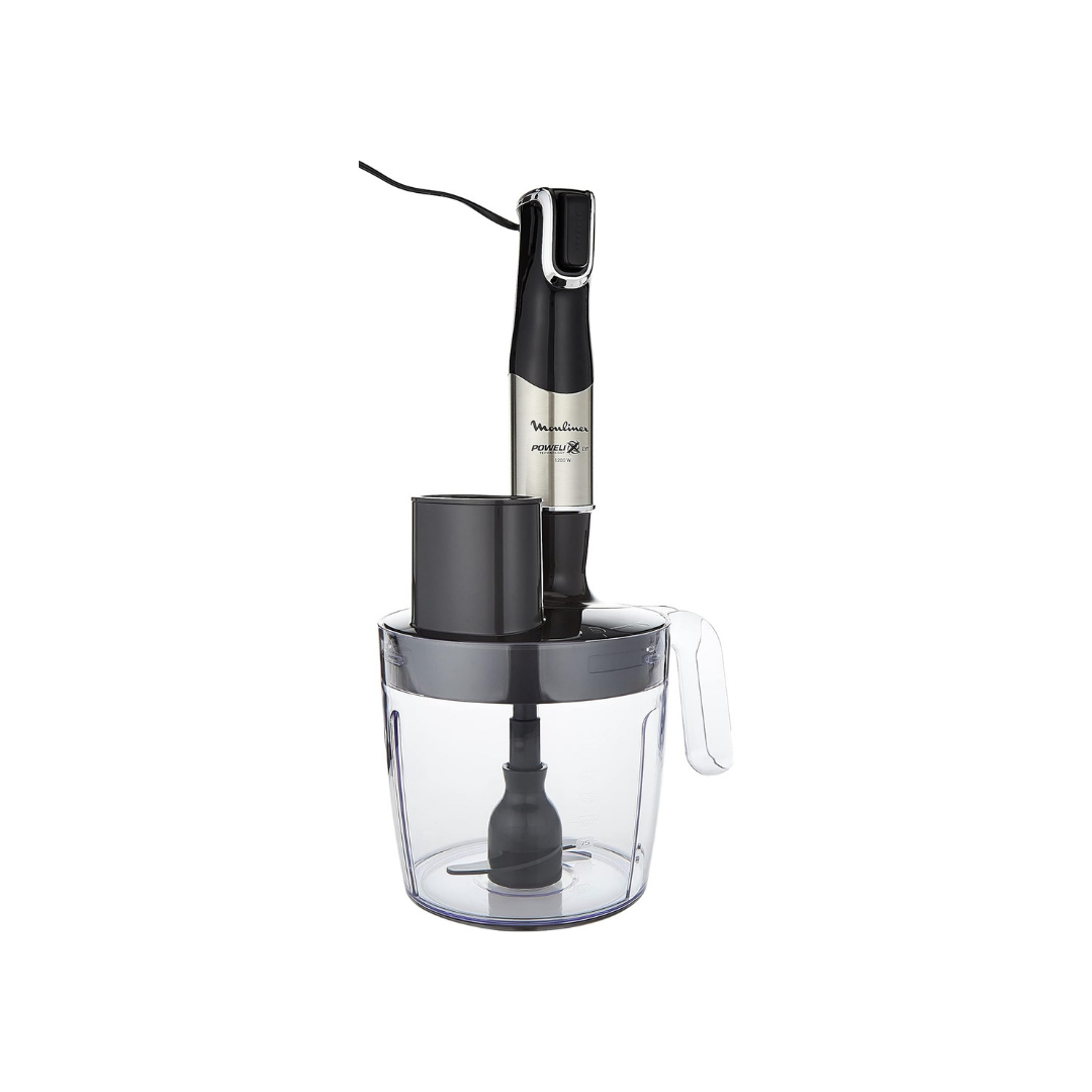 Moulinex Multi Hand Blender, 1200Watts, Black