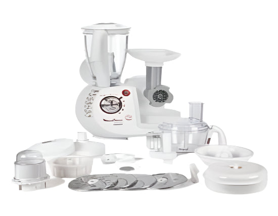 Moulinex Oracio Food Processor, 38Functions, 1000Watts, White