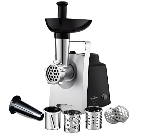 Moulinex Meat Mincer 3 In 1, 1400Watts, Black