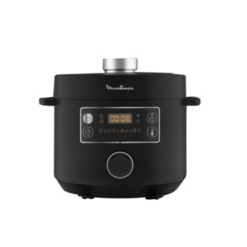 MOULINEX Pressure Cooker, 5Lit, 1200 Watts, Black