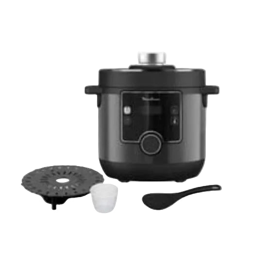 طنجرة ضغط مولينكس، 7.5 لتر، 1200 واط، أسود