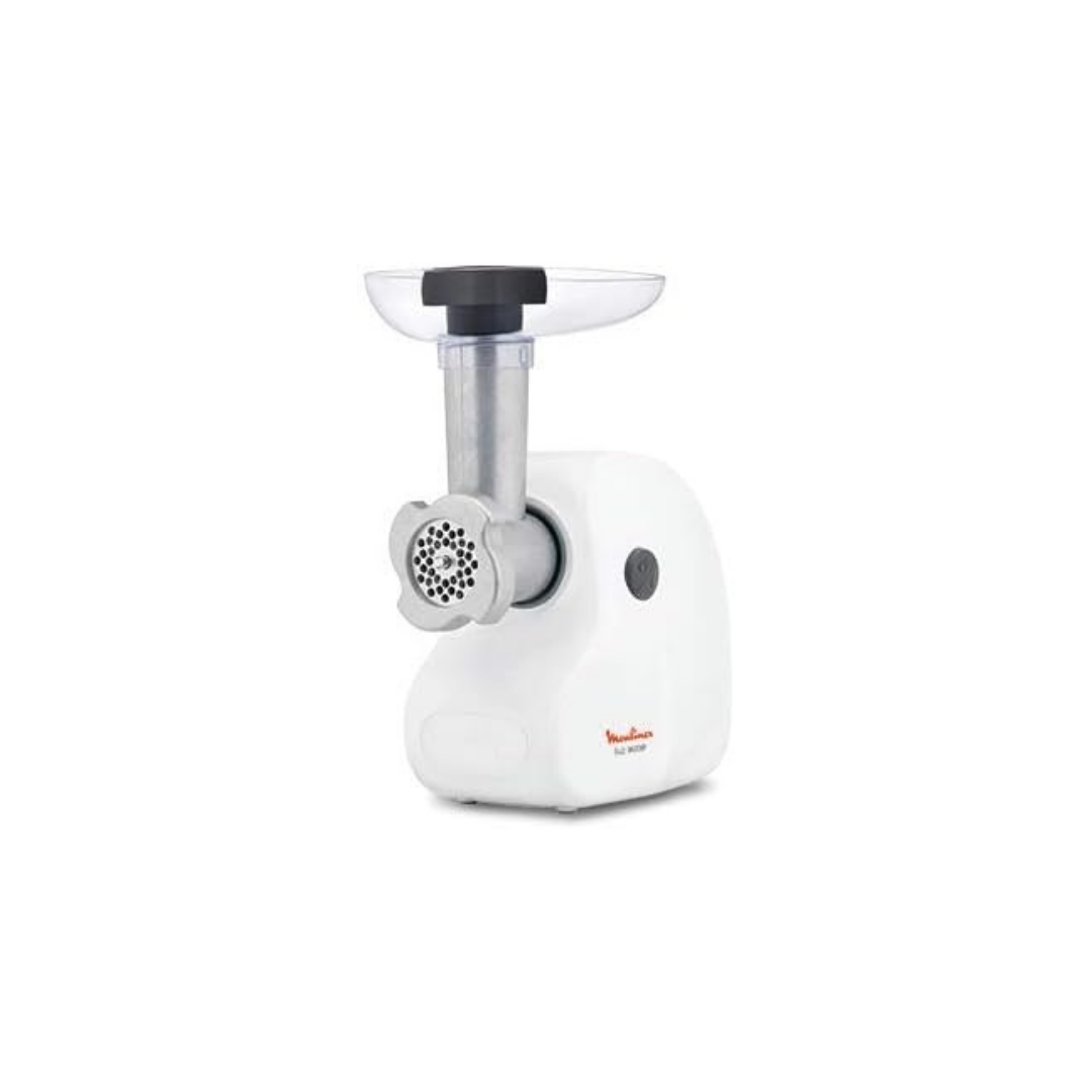 Moulinex Meat Mincer, 1400Watts, White Moulinex Meat Mincer, 1400Watts, White