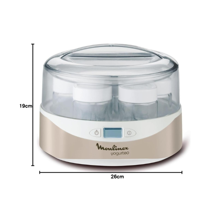 Moulinex Yogurt Maker, 6Cup, 13Watts, White Moulinex Yogurt Maker, 6Cup, 13Watts, White