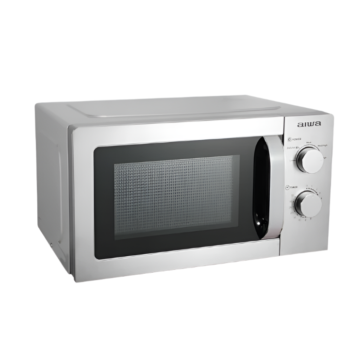 AIWA Microwave, 20Lit, 700Watts, Silver AIWA Microwave, 20Lit, 700Watts, Silver