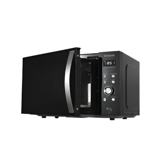AIWA Microwave, 20Lit, 700Watts, Black AIWA Microwave, 20Lit, 700Watts, Black