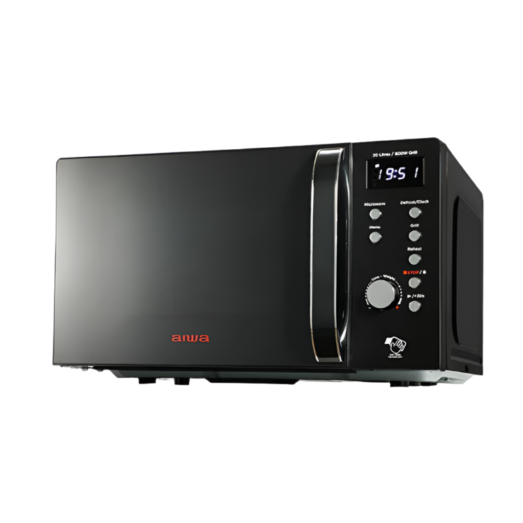 AIWA Microwave, 23Lit, 1000Watts, Black AIWA Microwave, 23Lit, 1000Watts, Black