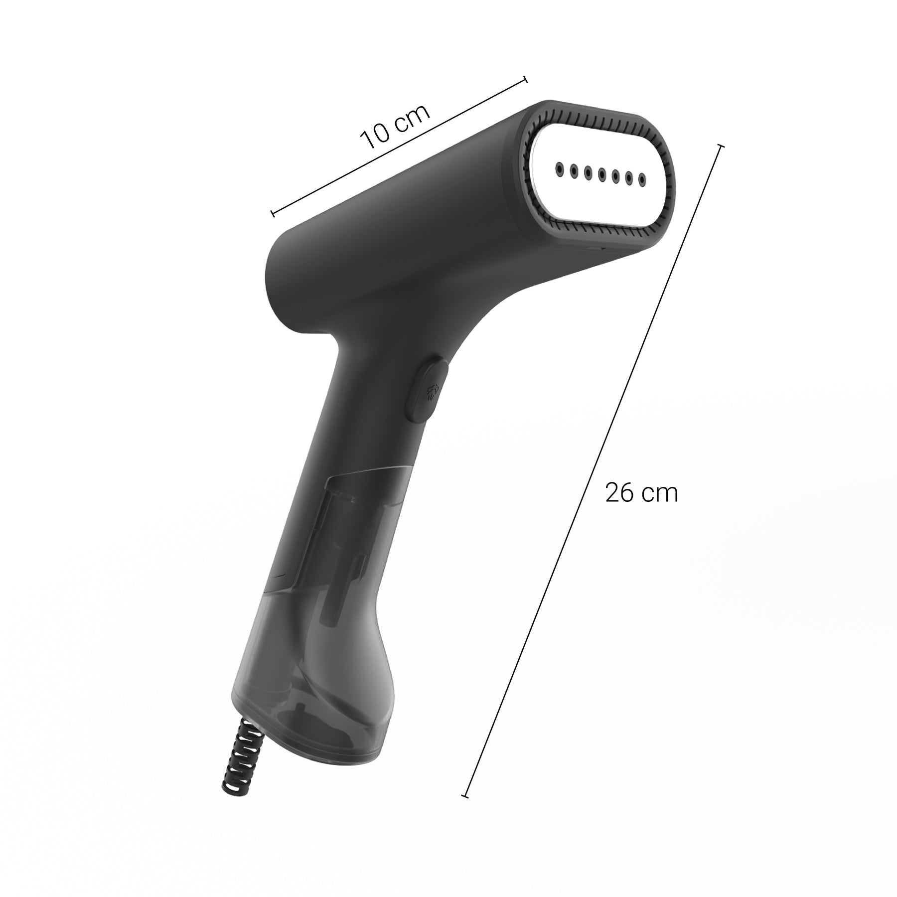 Steamone Handheald Steamer, 120Ml, 1800Watts, Black Steamone Handheald Steamer, 120Ml, 1800Watts, Black