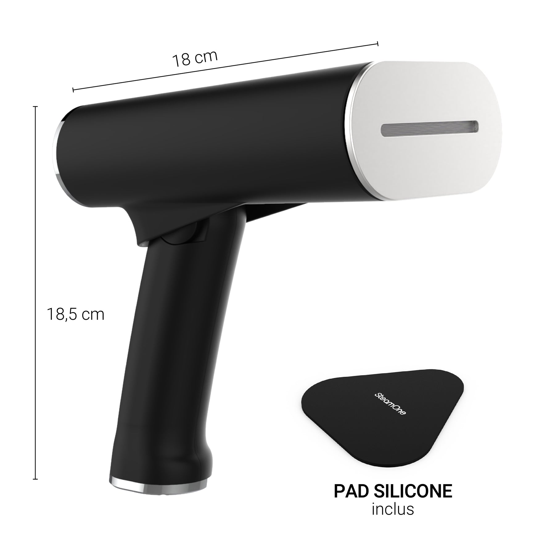 STEAMONE HANDHEALD STEAMER 2000W BLACK STEAMONE HANDHEALD STEAMER 2000W BLACK