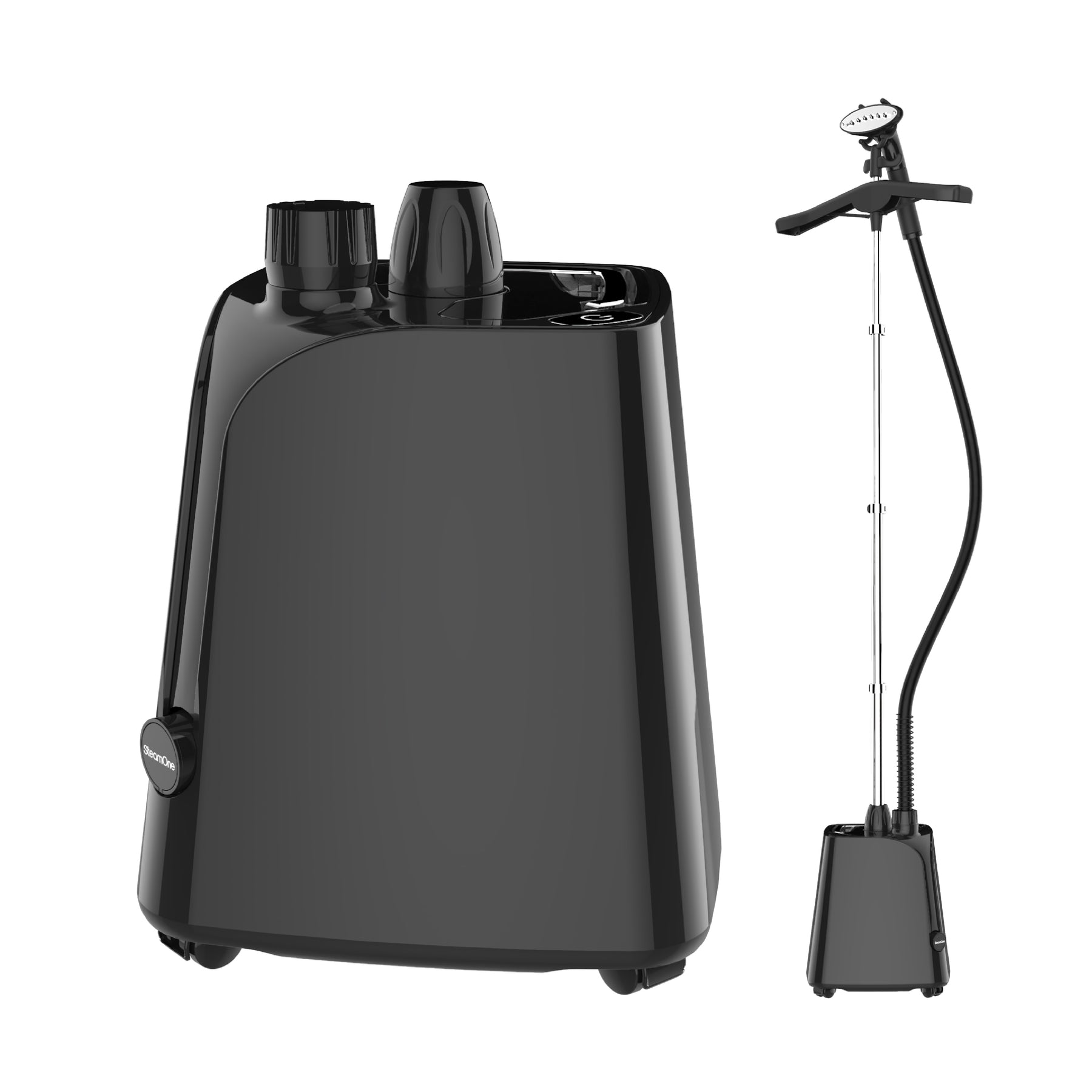 Steamone Garment Steamer, 1.8Lit, 1800Watts, Black Steamone Garment Steamer, 1.8Lit, 1800Watts, Black