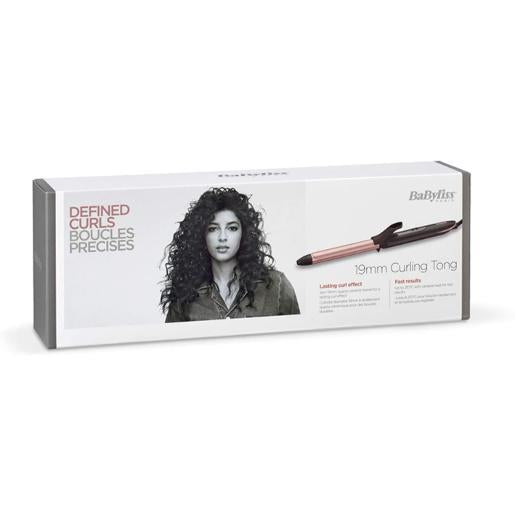 C450E/BaByliss DEFINED CURLS BOUCLES PRECISES CURLY / 19MM / BLACK