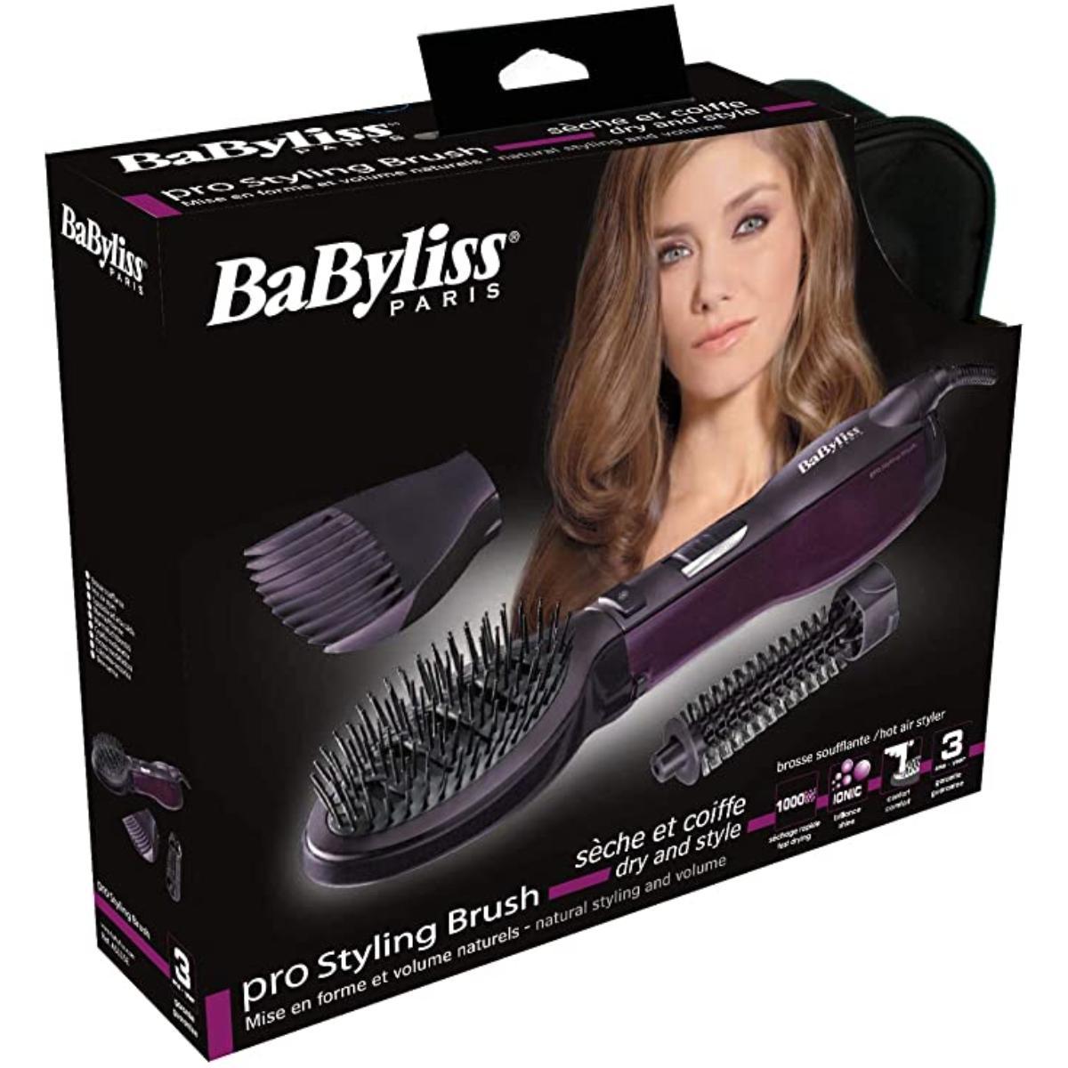 AS115PSDE/Babyliss 1000 Watts Swing out filter Storage case 3 Speeds/ Temperatures &ndash. Cool Air HAIRSTYLER / 1000 WATTS