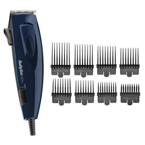 E695E/BABYLISS CLIPPER | Color: BLUE | Accessories No.: 8 | Reachargable : No |Battery Indicator : N CLIPPER / RECHARCHABLE / BLUE