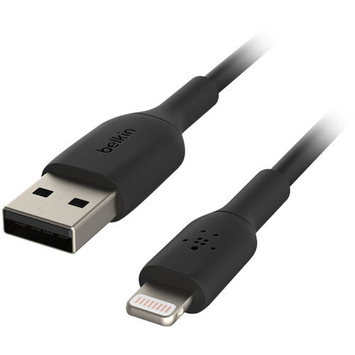 Belkin Boost Charge USB-A to Lightning Cable, 1M, Black (2-Pack)