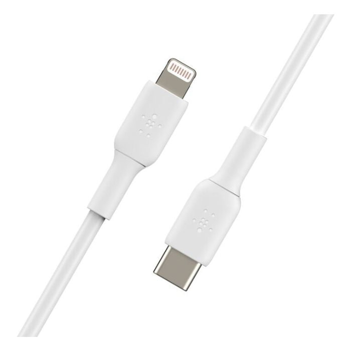 Belkin Boost Charge USB-C to Lightning Cable, 1Mm, White
