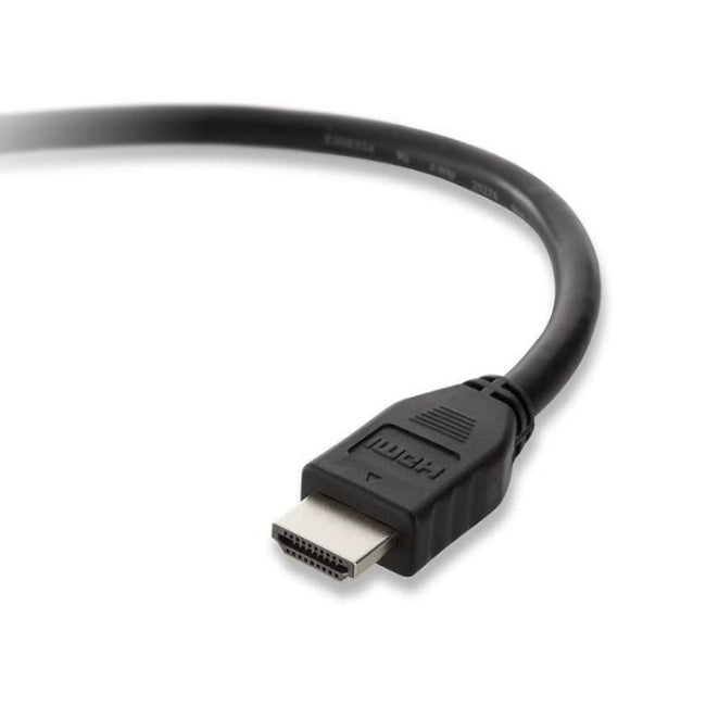 Belkin HDMI Standard Audio Video Cable, 4K/Ultra HD Compatible, Full HD (1080p), 3Mm, Black Belkin HDMI Standard Audio Video Cable, 4K/Ultra HD Compatible, Full HD (1080p), 3Mm, Black