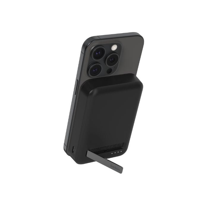 Belkin Boost Charge Qi2 Magnetic Wireless, Power Bank 10000Mah & Stand, 15Watts, Black Belkin Boost Charge Qi2 Magnetic Wireless, Power Bank 10000Mah & Stand, 15Watts, Black