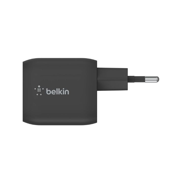 Belkin Boost Charge Pro Dual, USB-C PD GaN Fast Charger, 45Watts, Black Belkin Boost Charge Pro Dual, USB-C PD GaN Fast Charger, 45Watts, Black