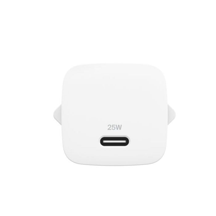 Belkin Wall Charger PD, USB-C, 25Watts, Cable 1Mm, White Belkin Wall Charger PD, USB-C, 25Watts, Cable 1Mm, White