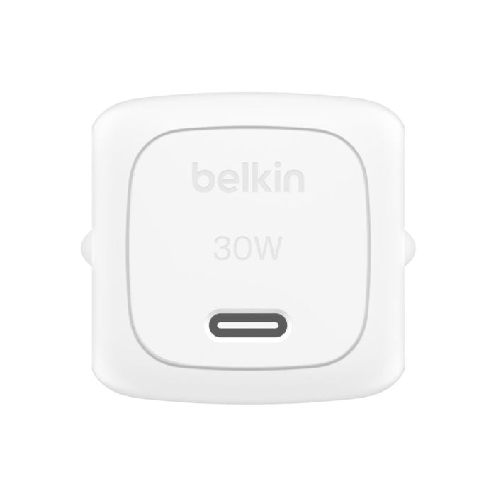 Belkin Cube Wall Charger PD, USB-C, 30Watts, White Belkin Cube Wall Charger PD, USB-C, 30Watts, White