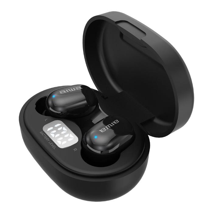 Aiwa Earbuds, Black Aiwa Earbuds, Black