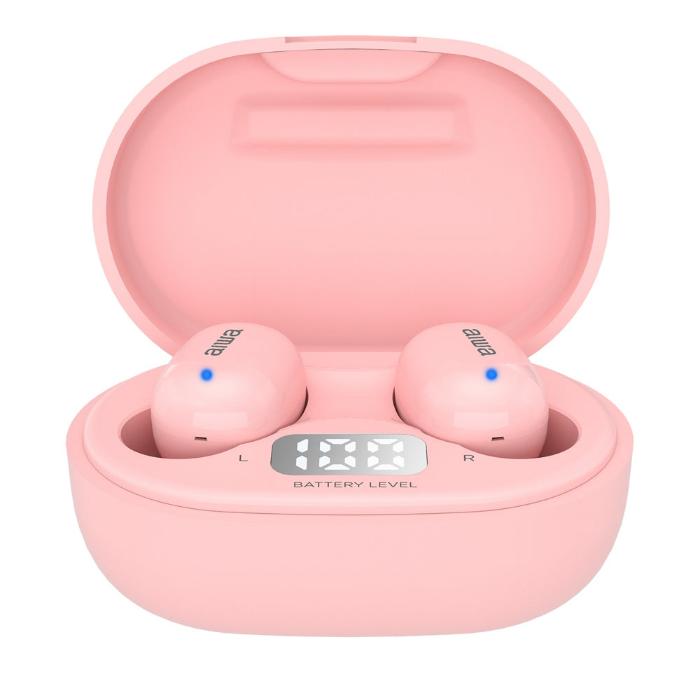 Aiwa Earbuds, Pink Aiwa Earbuds, Pink