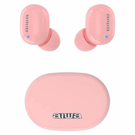 Aiwa Earbuds, Pink Aiwa Earbuds, Pink