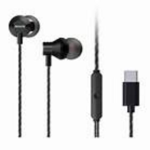 Aiwa Earphones with Microphone Type-C, Black Aiwa Earphones with Microphone Type-C, Black
