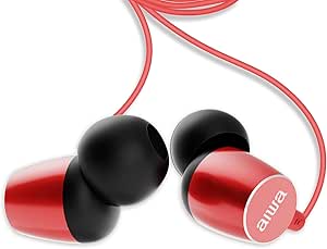 Aiwa Inear Wired Headphones, Red Aiwa Inear Wired Headphones, Red