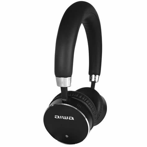 Aiwa Bluetooth Headphones with ANC, Black Aiwa Bluetooth Headphones with ANC, Black