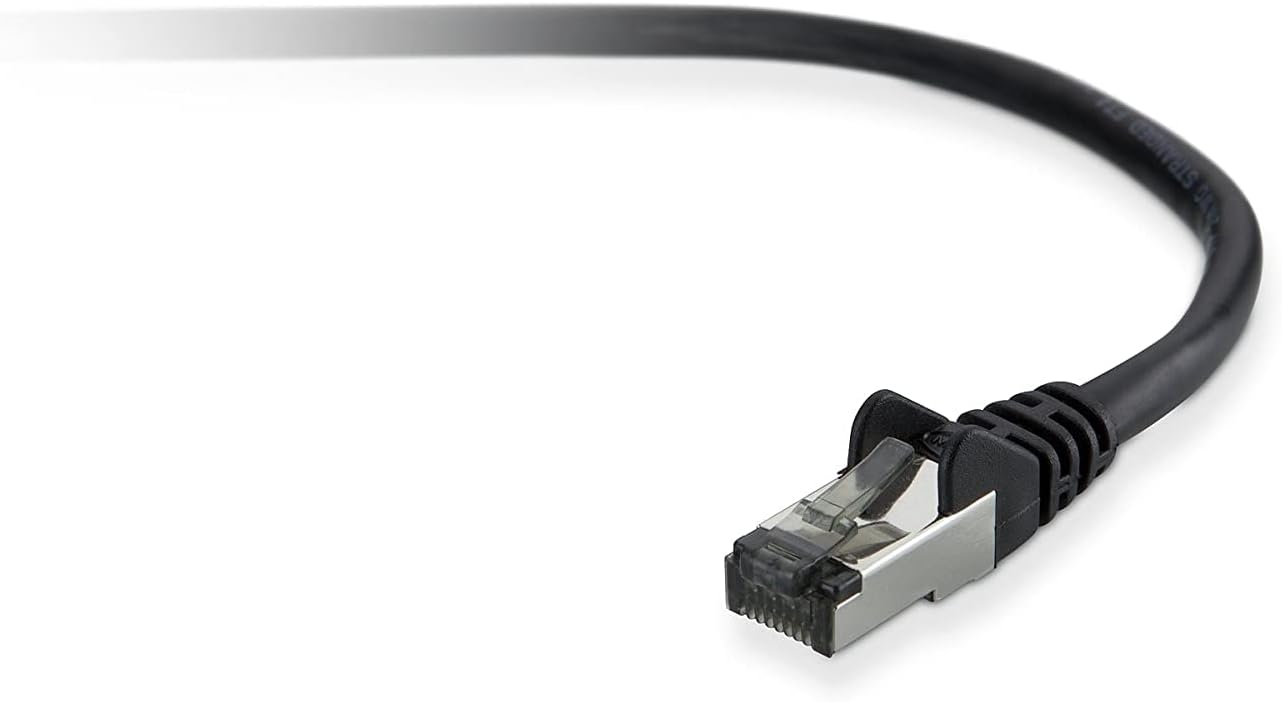 Belkin Cat6 Networking Cable, 10Mm, Black Belkin Cat6 Networking Cable, 10Mm, Black