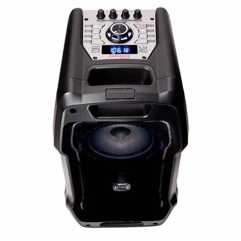 Aiwa Speaker Karaoke System Home Wired, 400Watts, Black