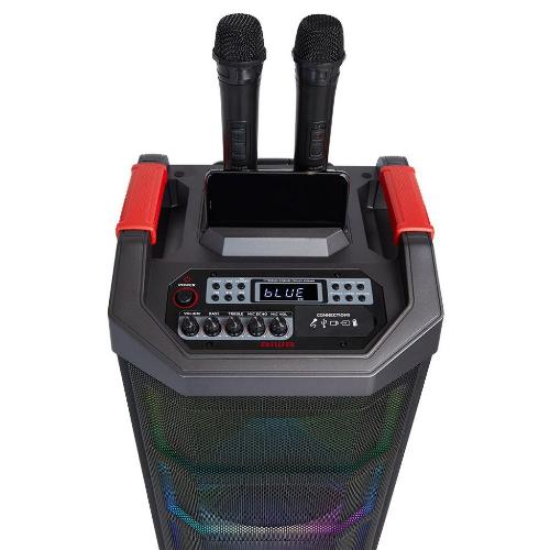 Aiwa Speaker RGB-LED Party, Lighting System Built In, 700Watts, Black