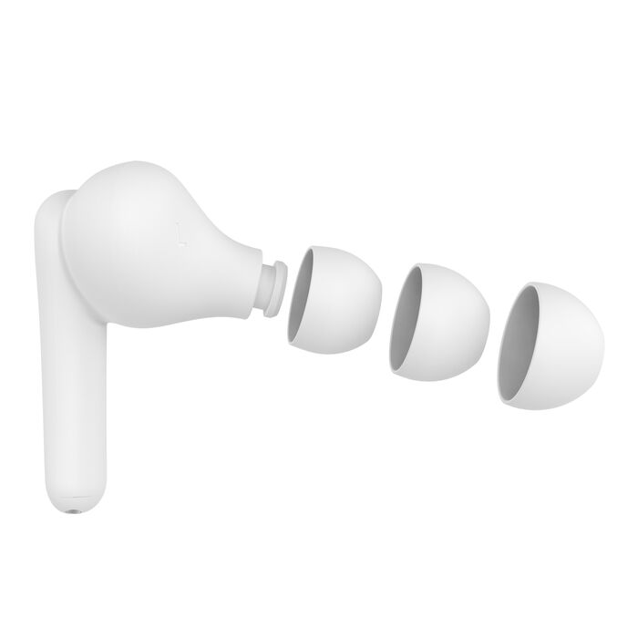 Belkin Sound Form Rhythm True Wireless Earbuds, White Belkin Sound Form Rhythm True Wireless Earbuds, White