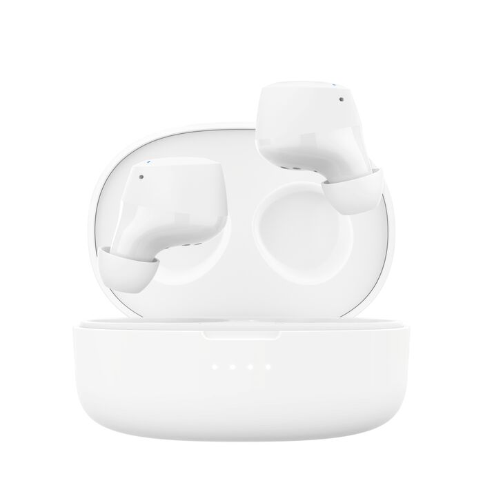 Belkin Sound Form Bolt True Earbuds, Wireless, White Belkin Sound Form Bolt True Earbuds, Wireless, White