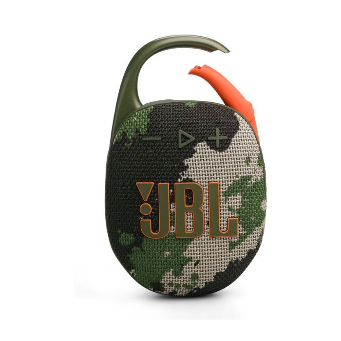 JBL Clip 5 Portable Speaker, 10Watts, Squad