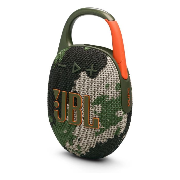 JBL Clip 5 Portable Speaker, 10Watts, Squad