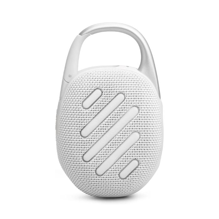 JBL Clip 5 Portable Speaker, 10Watts, White