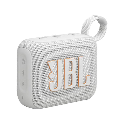 JBL Go 4 Portable Bluetooth Speaker - WHITE