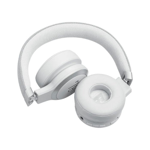 JBL Live 670NC Wireless Over-Ear ANC Headphones, White