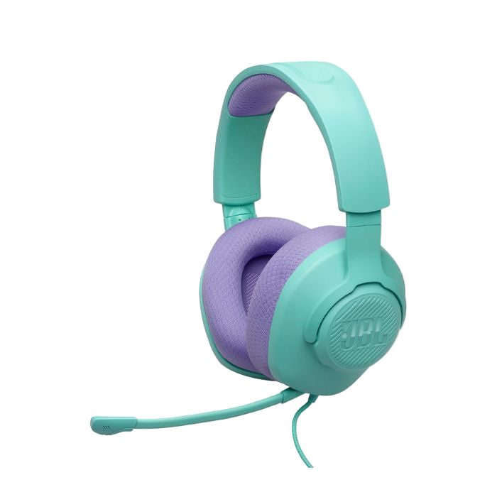 JBL Quantum 100 M2 Wired Gaming Headset Cyan