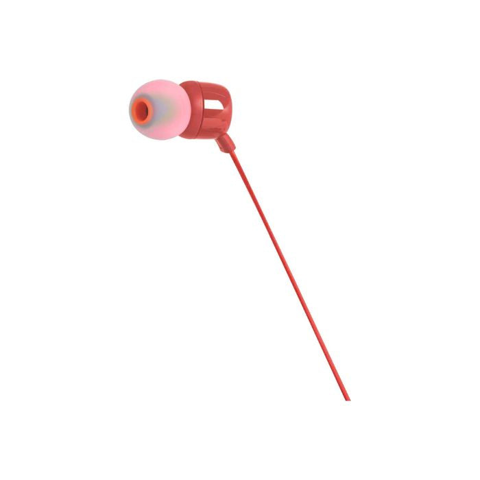JBL Tune 110 Wired in Ear Headphones, Red