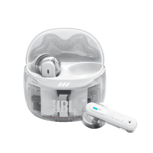 JBL Tune Flex 2 True Wireless Headphones Ghost WHITE JBL Tune Flex 2 True Wireless Headphones Ghost WHITE