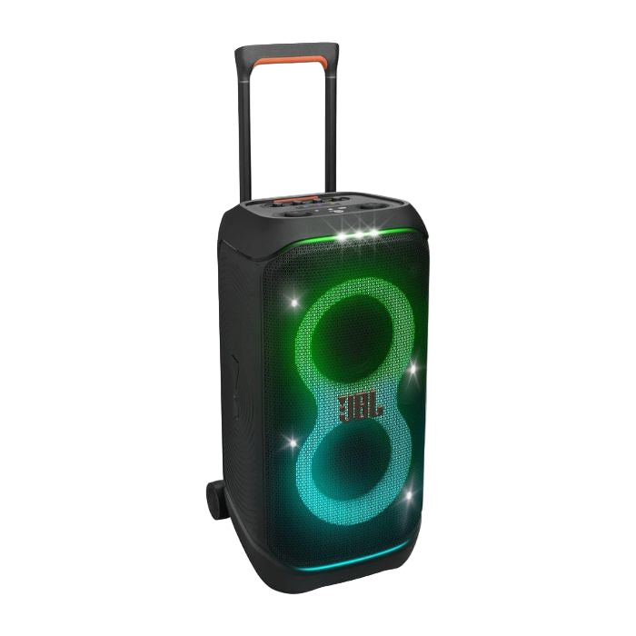 JBL Partybox Stage 320 Portable Party Speaker & Wheels,Black
