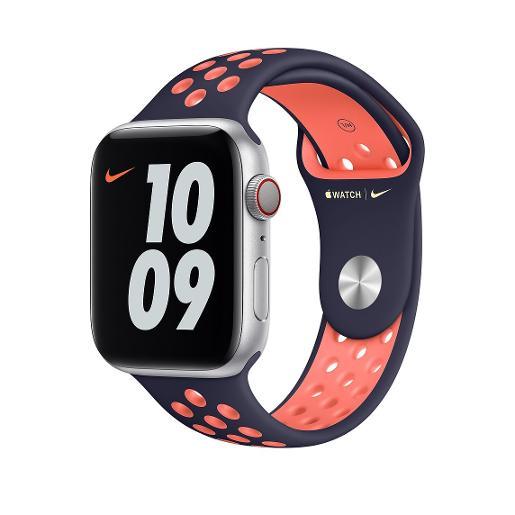 MG3X3ZM/A /Apple watch 44mm Blue Black/Bright Mango Nike Sport Band APPLE / Black