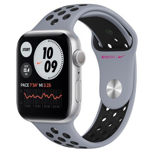 MG403ZM/A /Apple watch 44mm Obsidian Mist/Black Nike Sport Band-Regular APPLE / Black