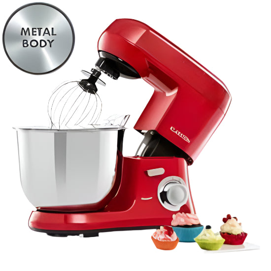 Ariete Gourmet Professional Stand Mixer, 7Lit, 2100Watts, Red Ariete Gourmet Professional Stand Mixer, 7Lit, 2100Watts, Red
