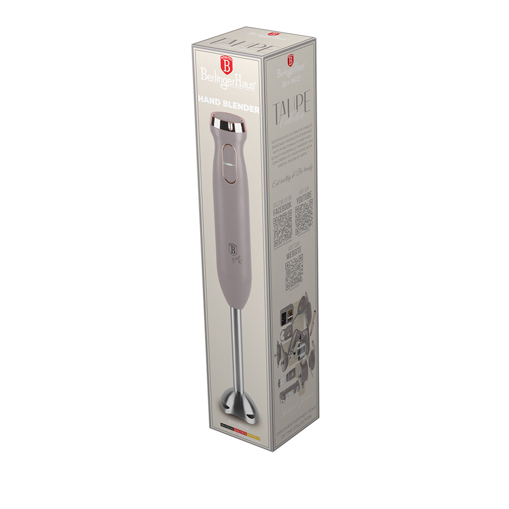 Belinger Haus Hand Blender, Taupe Belinger Haus Hand Blender, Taupe