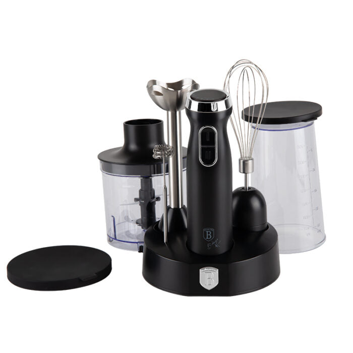 Belinger Haus Hand Blender 6Pcs Set, Black Belinger Haus Hand Blender 6Pcs Set, Black